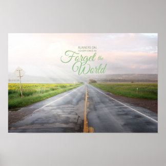 Glöm världen poster