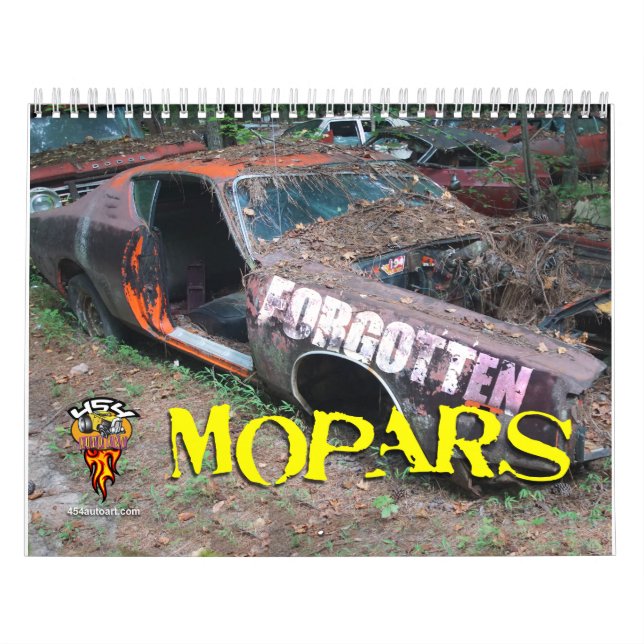 Glömd Mopars kalender (Omslag)