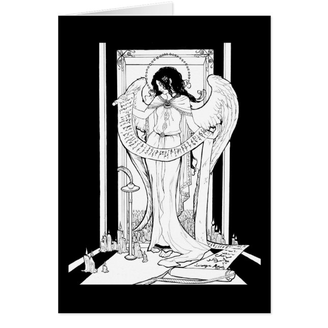 Glömd musa hälsningskort (Framsidan)