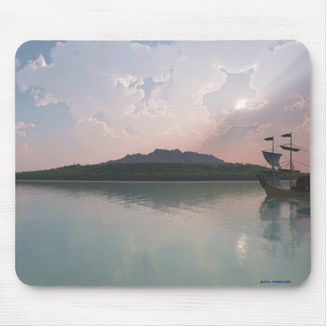 Glömd skärgårddel 1 Mousepad Musmatta (Framsidan)