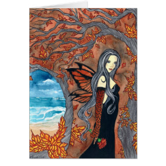 Glömd sommar hälsningskort