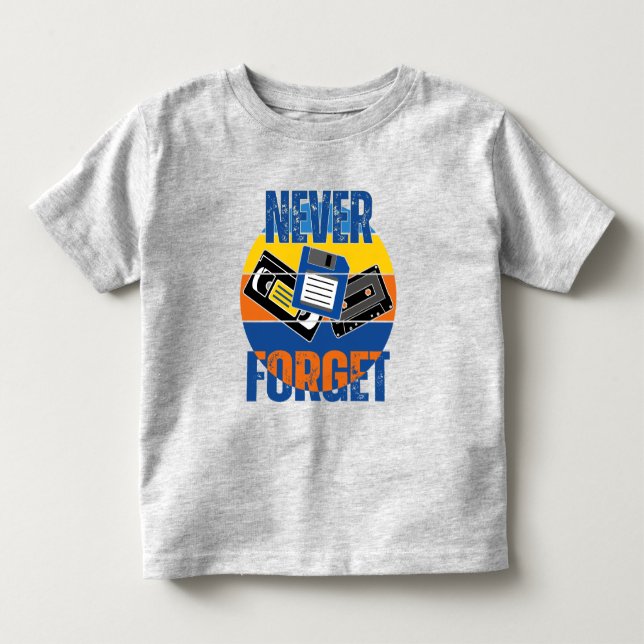GLÖMMA ALDRIG T SHIRT (Framsida)