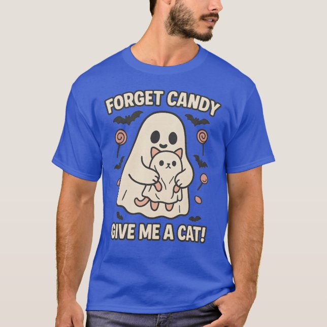 GLÖMMA CANDY GE ME A CAT T SHIRT (Framsida)