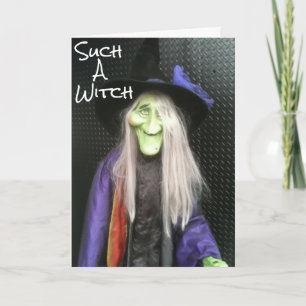 GLÖMMA DIN BIRTHDAY-SUCH EN WITCH KORT