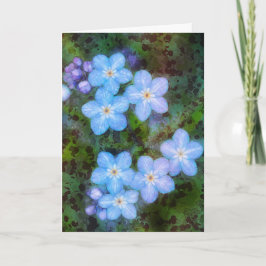 GLÖMMA MIG INTE BIRTHDAY-KORT KORT