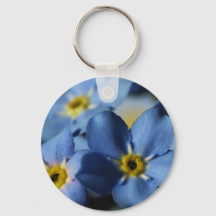 Glömma-mig-Nots 7 Keychain Nyckelring