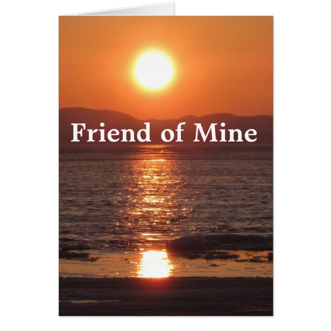 GLÖMMA OM DET HÄLSNINGSKORT (Framsidan)