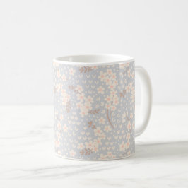 Glömmig-blomma mönster kaffemugg