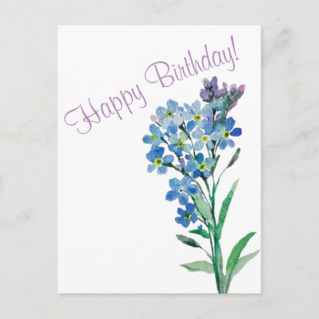 Glömmig mig inte vykort (Framsida)