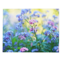 Glömmigajr Blommor Anteckningsblock
