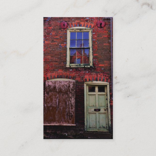 Glömt hem visitkort (Framsida)