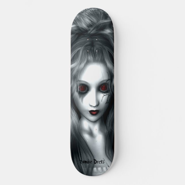 Glömt stormskridskodäck skateboard bräda 20,5 cm (Framsida)