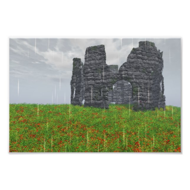 Glömt Strife Photo Print Fototryck (Framsidan)