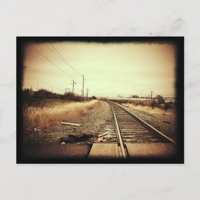 Glömt vykort för spår (Framsida)