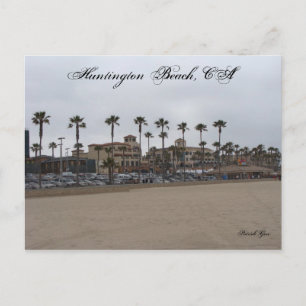 Gloomidag i Huntington Beach Vykort