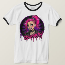 Gloomkitty Ringskjorta T Shirt