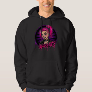 Gloomkitty Tröja med Huva Hoodie