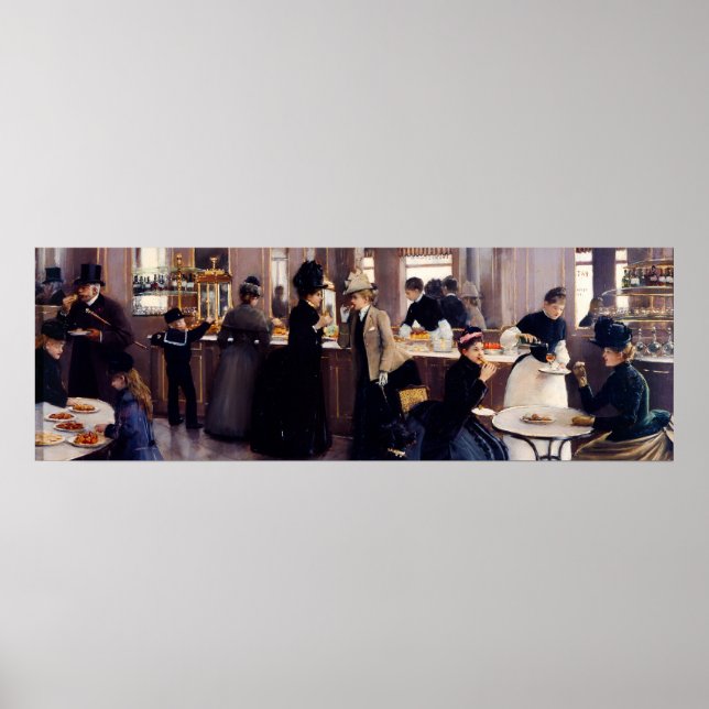 Gloppspaket på Champs-Elysee Poster (Framsidan)