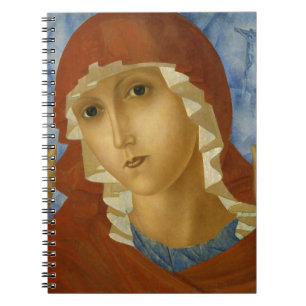 GLORI TILL BLESSED VIRGIN MARY ANTECKNINGSBOK MED SPIRAL