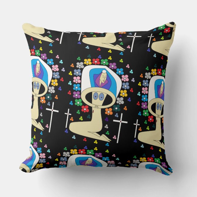 GLORI TILL BLESSED VIRGIN MARY KUDDE (Framsida)