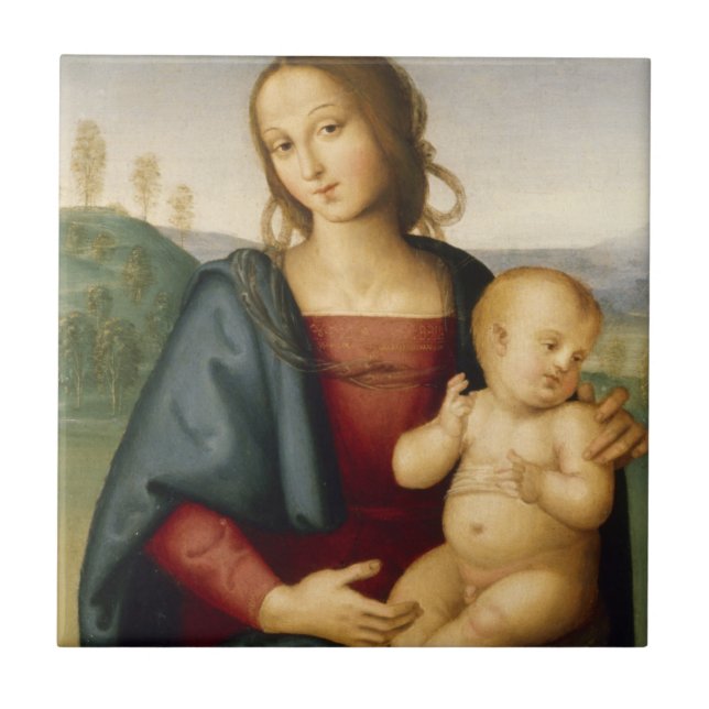 GLORI TILL JESUS OCH MARY KAKELPLATTA (Framsidan)