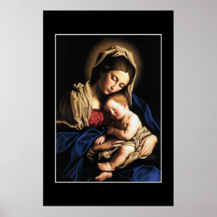 GLORI TILL JESUS OCH MARY POSTER