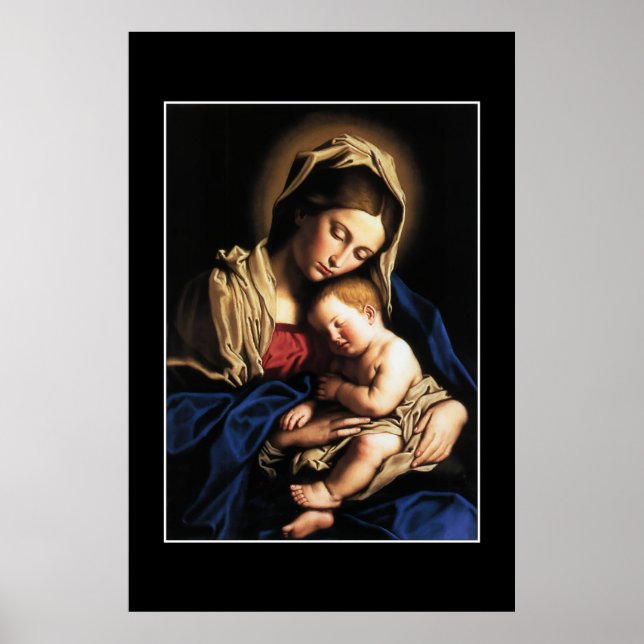 GLORI TILL JESUS OCH MARY POSTER (Framsidan)