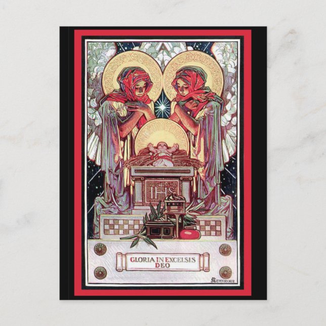Gloria in Excelsis Deo Vykort (Framsida)