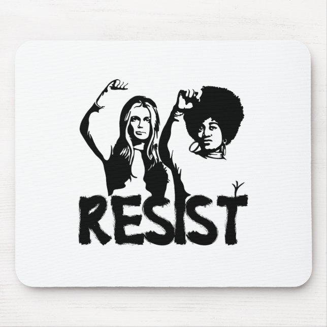 Gloria Steinem och Dorothy Pitman Hughes Resistens Musmatta (Framsidan)