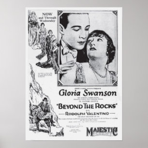 Gloria Swanson 1922-vintagens film och poster