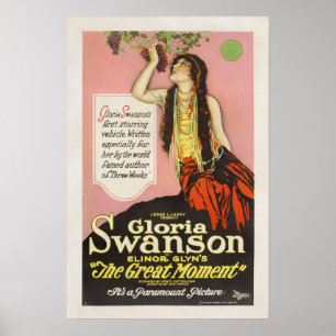Gloria Swanson Jesse Lasky filmaffisch Poster