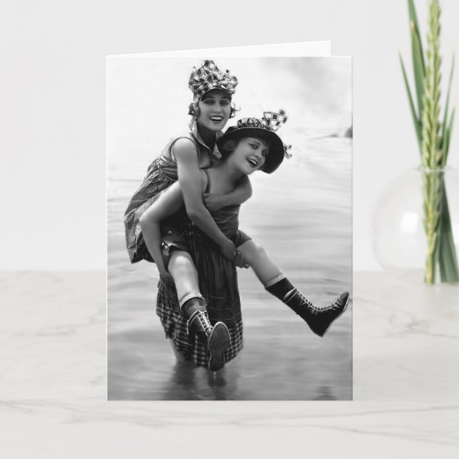 Gloria Swanson och Phyllis Haver Kort (Framsida)