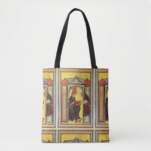 gloria to hildegard of bingen tygkasse (Framsida)