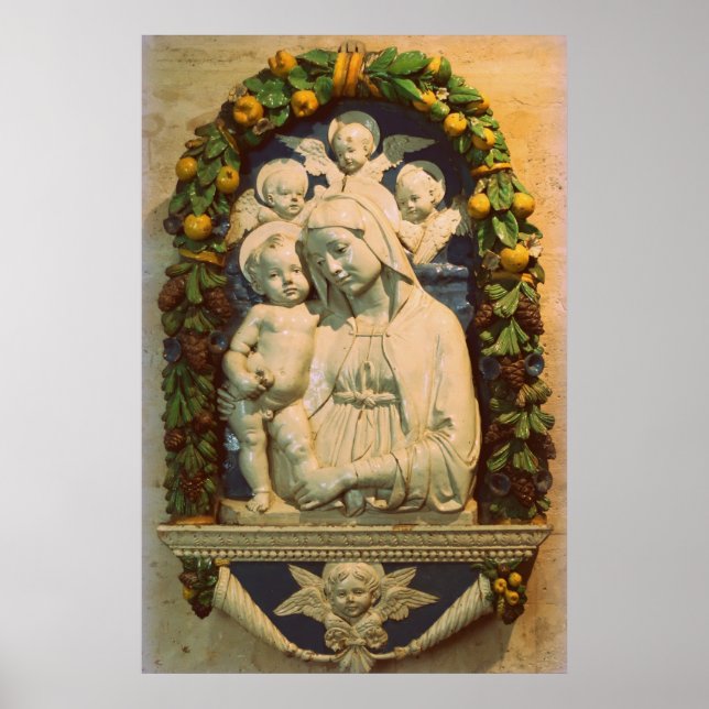 Gloria to jesus and mary poster (Framsidan)