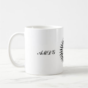 Gloriam för annonsmajoremdei kaffemugg