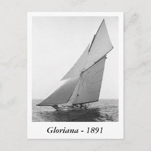 Gloriana, 1891 vykort