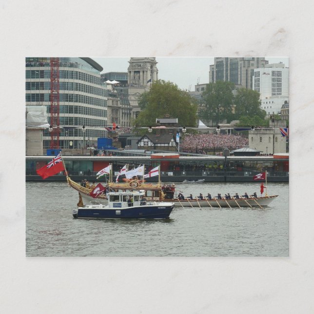 "Gloriana" passerar Torn Pier Vykort (Framsida)