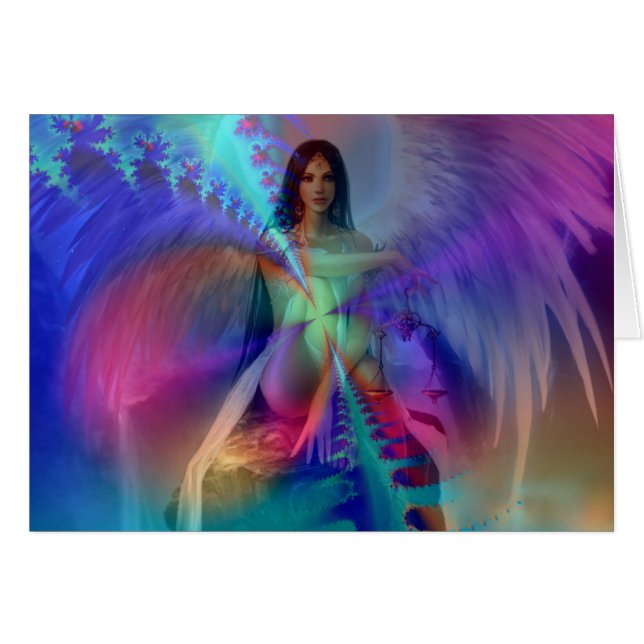 Gloriangel Hälsningskort (Framsidan Horizontal)