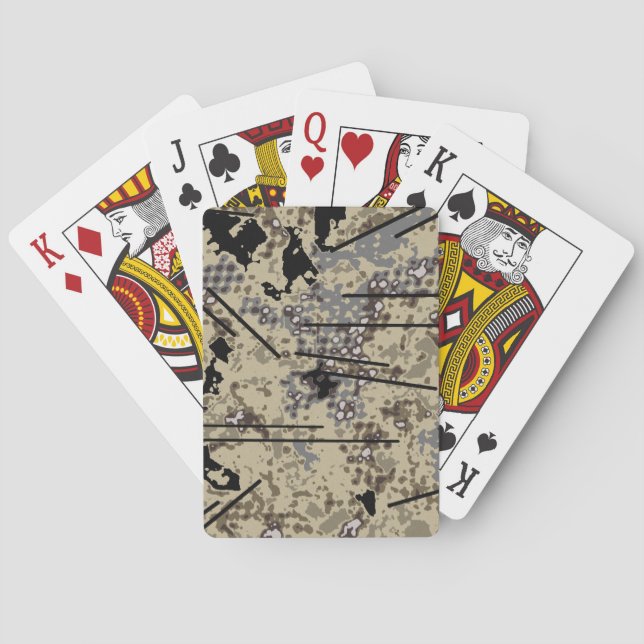 Gloriastrid Camo Spel Kort (Baksidan)