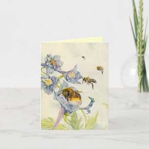 Gloriblommor Bes THANK DU Card Tack Kort