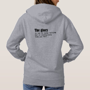 Gloriet sjunker aldrig utan i Stigning T Shirt