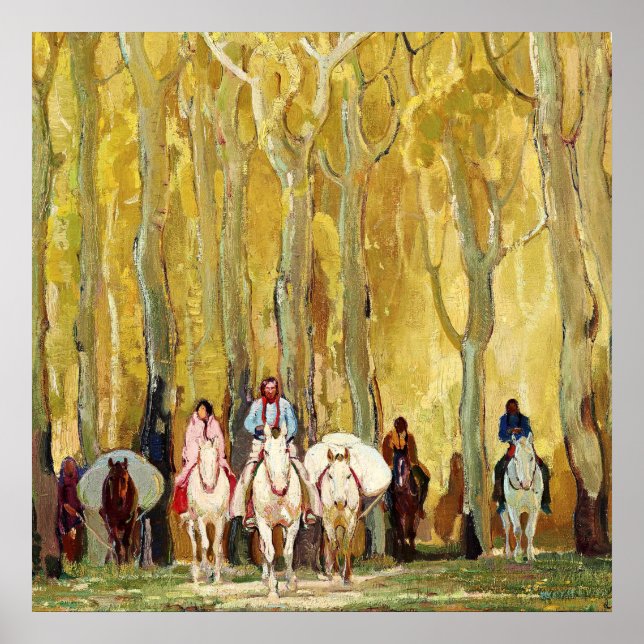 ’Glorietta’ av W Herbert Dunton Poster (Framsidan)