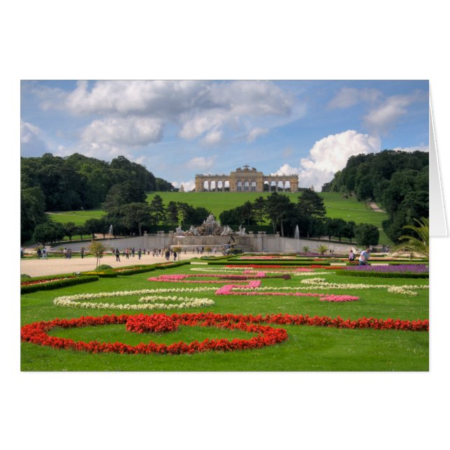 Gloriette Hälsningskort (Framsidan Horizontal)