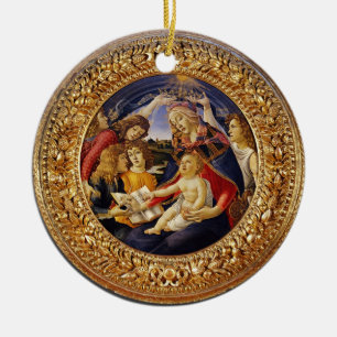 Glorification av den Mary prydnaden Julgransprydnad Keramik