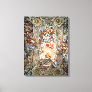 Glorification av regeringstiden av Pope Urban VIII Canvastryck