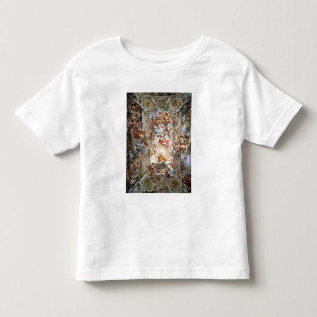 Glorification av regeringstiden av Pope Urban VIII Tee (Framsida)