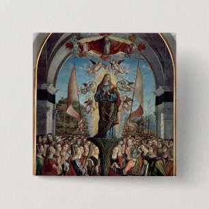 Glorification av St Ursula och henne följen Knapp