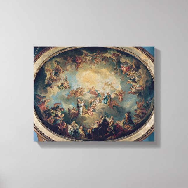 Glorification of the Virgin, 1731 Canvastryck (Framsida)