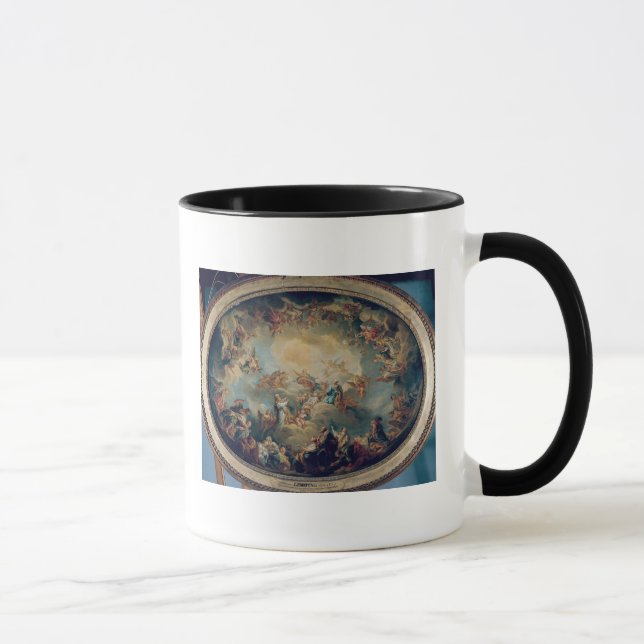 Glorificationen av oskulden, 1731 mugg (Höger)