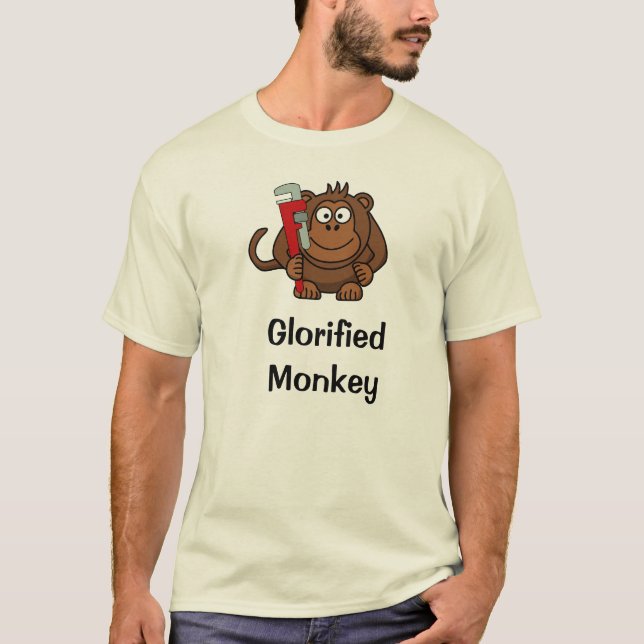Glorifierad apa tröja (Framsida)